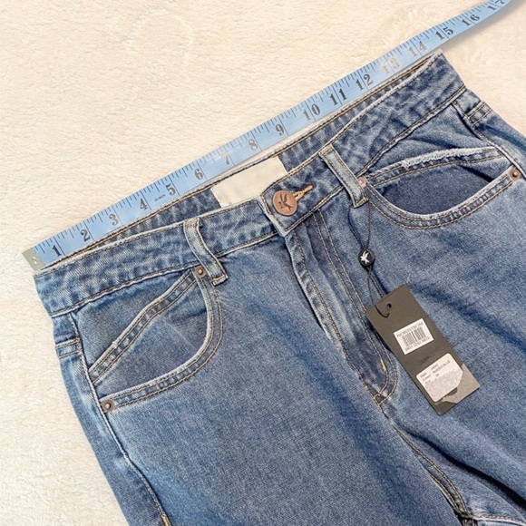 NWT One Teaspoon Rodeo Blue Legend High Waist Mom Jeans 29 - Picture 8 of 16